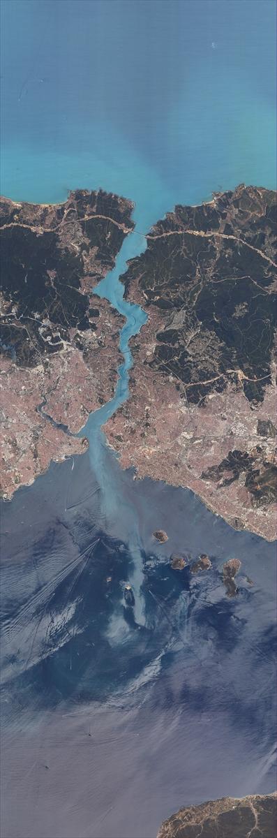 Yerli uydu RASAT İstanbul'u görüntüledi