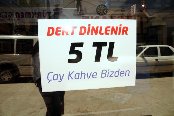 5 liraya dert dinliyor