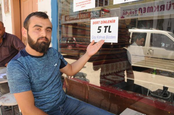 5 liraya dert dinliyor