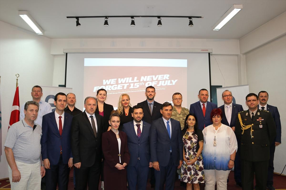 15 Temmuz şehitleri Prizren'de anıldı