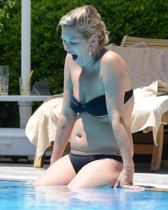 Kate Moss yine Bodrum'da