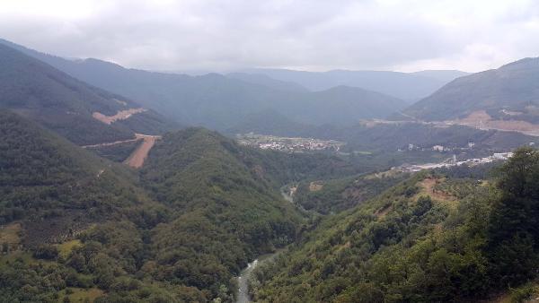 Karadeniz - Akdeniz yolunun manzarası hayran bırakıyor