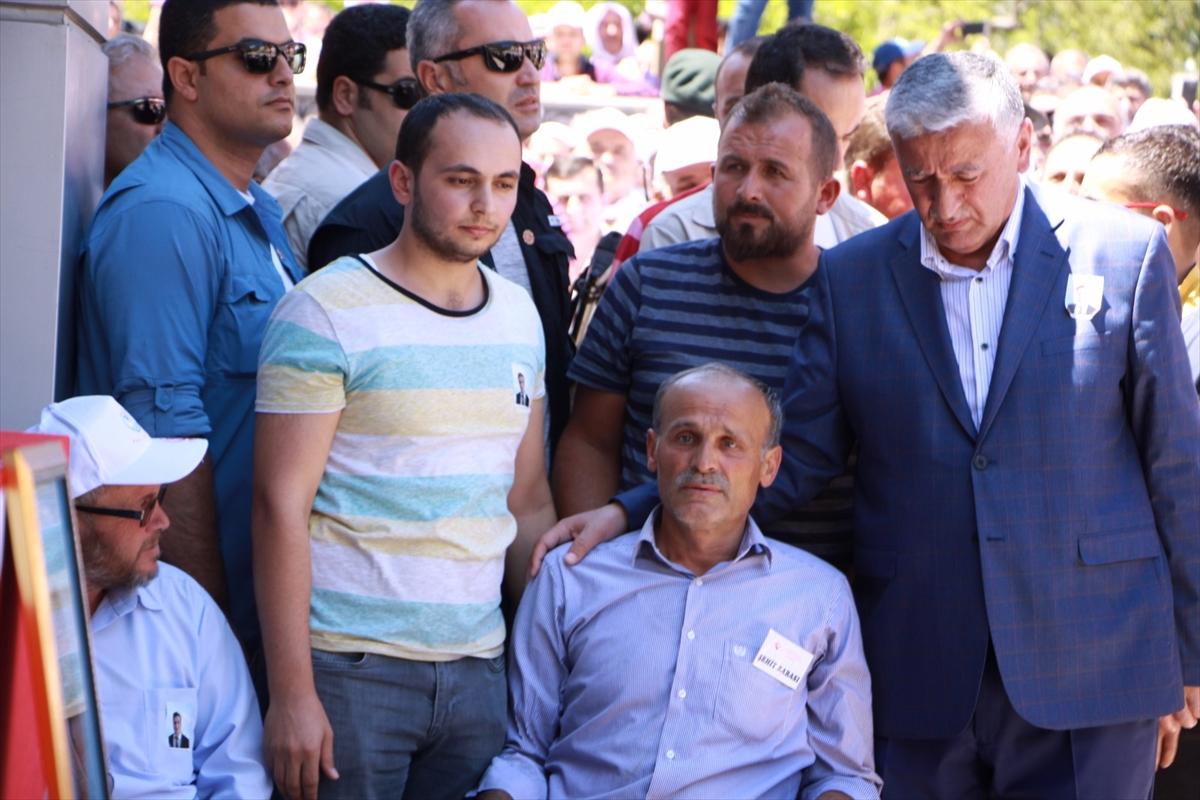Şehit öğretmen Necmettin Yılmaz son yolculuğuna uğurlandı