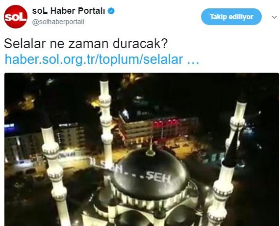 Sol, seladan rahatsız oldu