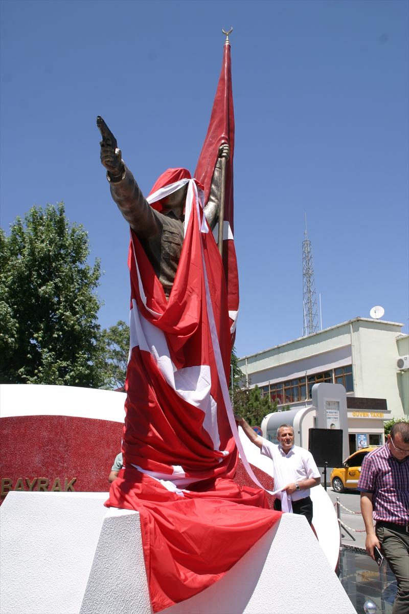 Niğde'ye şehit Ömer Halisdemir heykeli