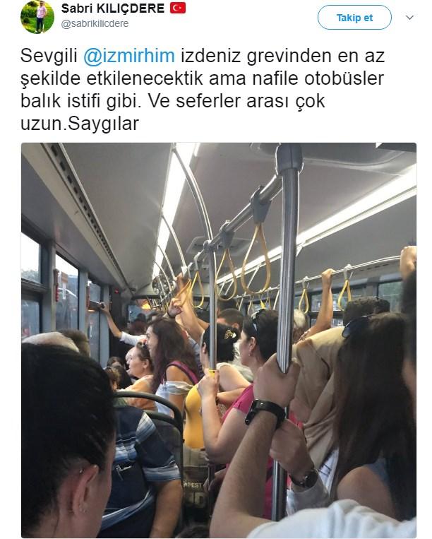 İzmir'de grev 6. gününde