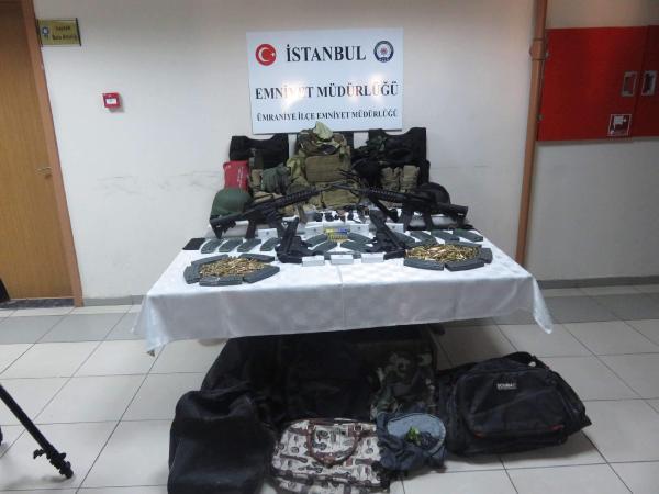 FETÖ şüphelisi eski SAT komandosunun evi cephanelik çıktı