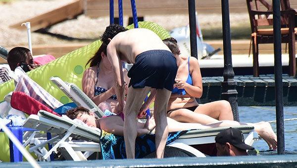 Mustafa Uğurlu sevgilisiyle tatilde