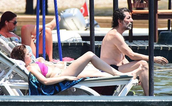 Mustafa Uğurlu sevgilisiyle tatilde