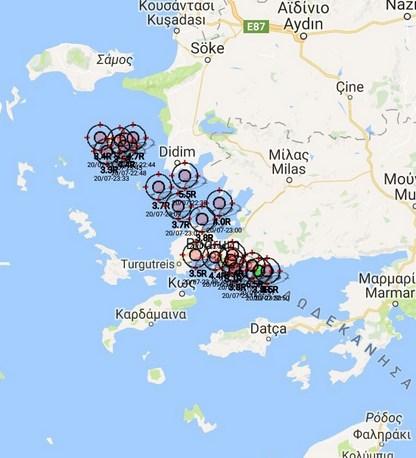 Bodrum'da deprem paniğiyle yaşananlar İZLE