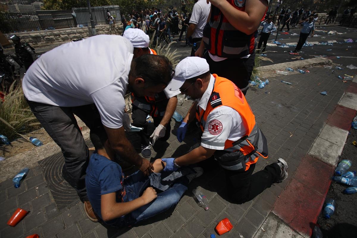 Kudüs'te Müslümanlara insanlık dışı müdahale