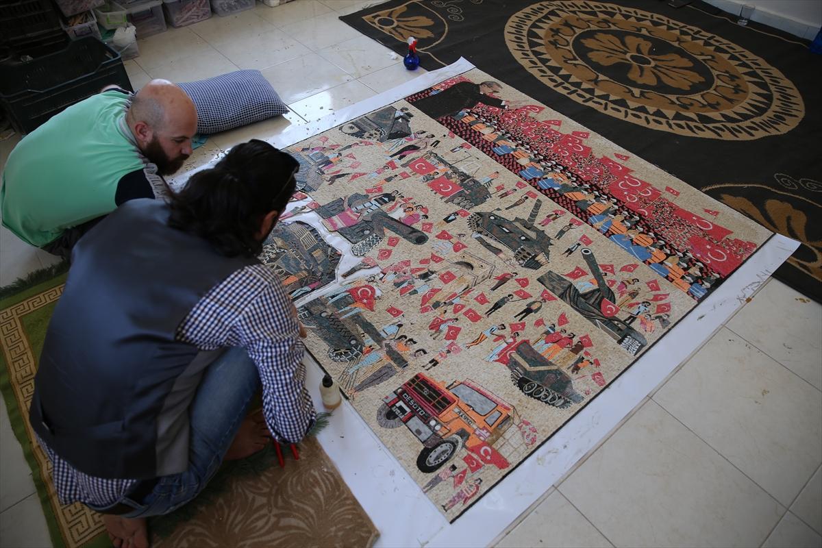 Suriyeli sanat tarihçisinin 15 Temmuz eseri