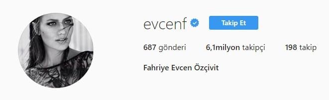 Fahriye Evcen soyadını güncelledi