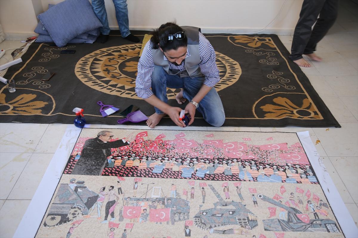 Suriyeli sanat tarihçisinin 15 Temmuz eseri