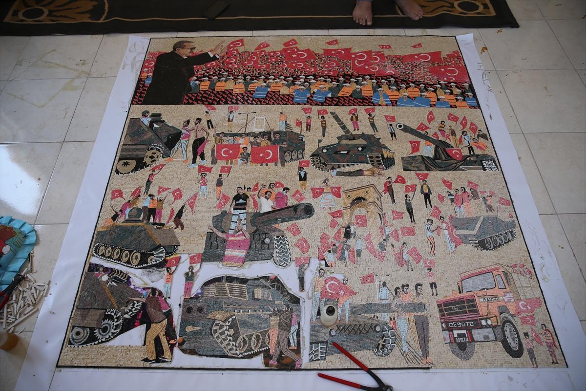 Suriyeli sanat tarihçisinin 15 Temmuz eseri