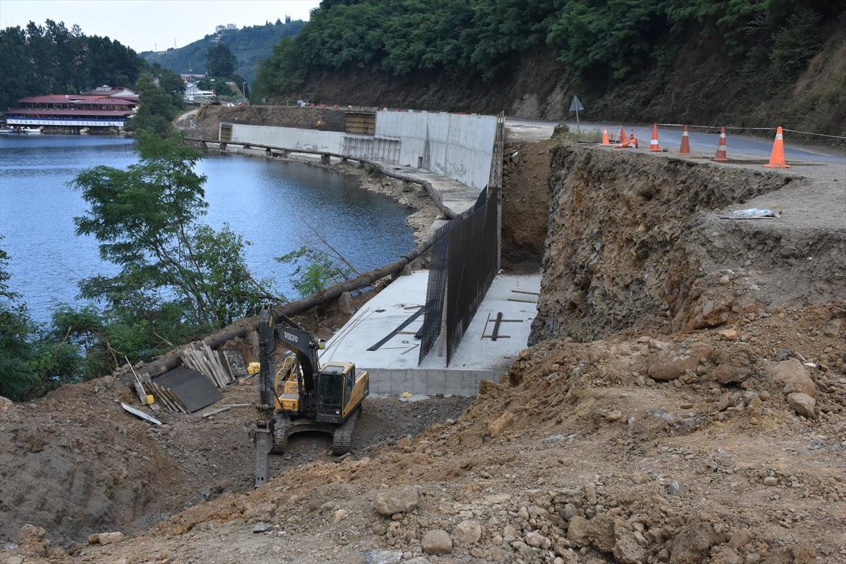 Bakan Soylu'dan göl kenarındaki betonu kaldırın talimatı