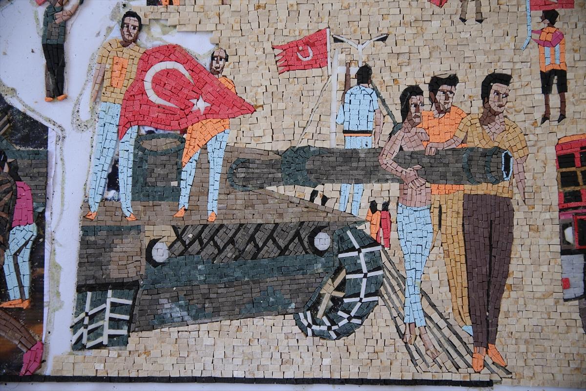 Suriyeli sanat tarihçisinin 15 Temmuz eseri