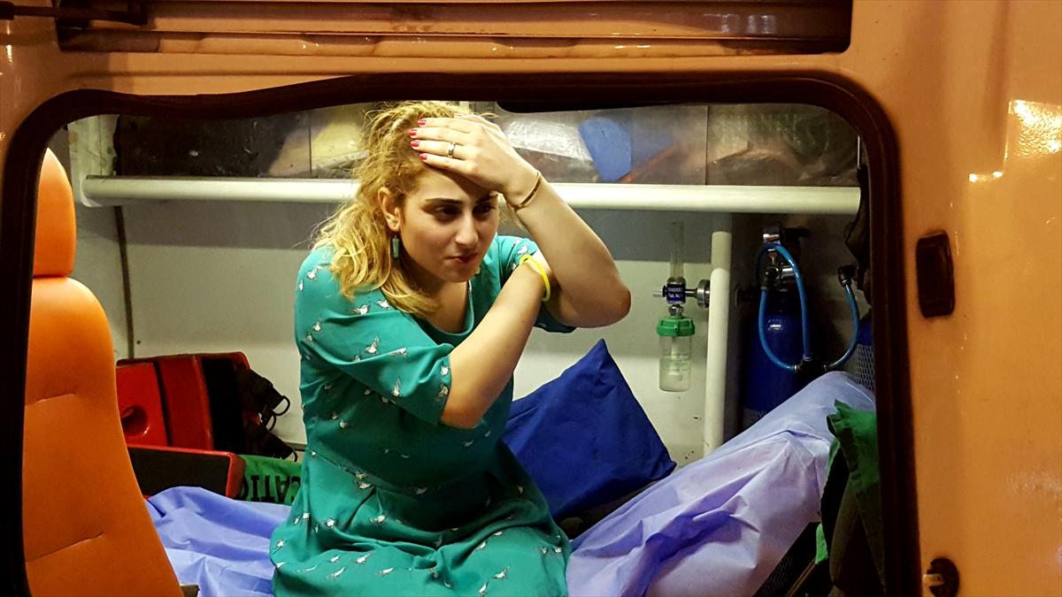 Gürcistan'da 'Rus faşizmine hayır' protestosu