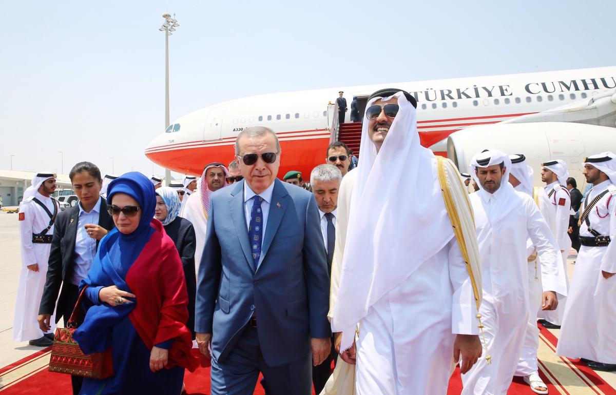 Cumhurbaşkanı Erdoğan, Katar'da