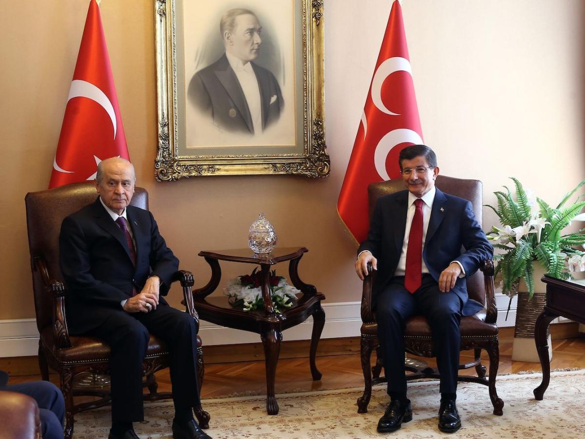 Ahmet Davutoğlu Bahçeli'ye cevap verdi