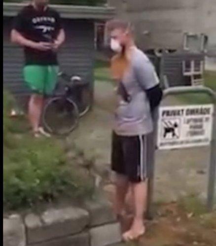 Danimarka'da bir genç ölümden döndü