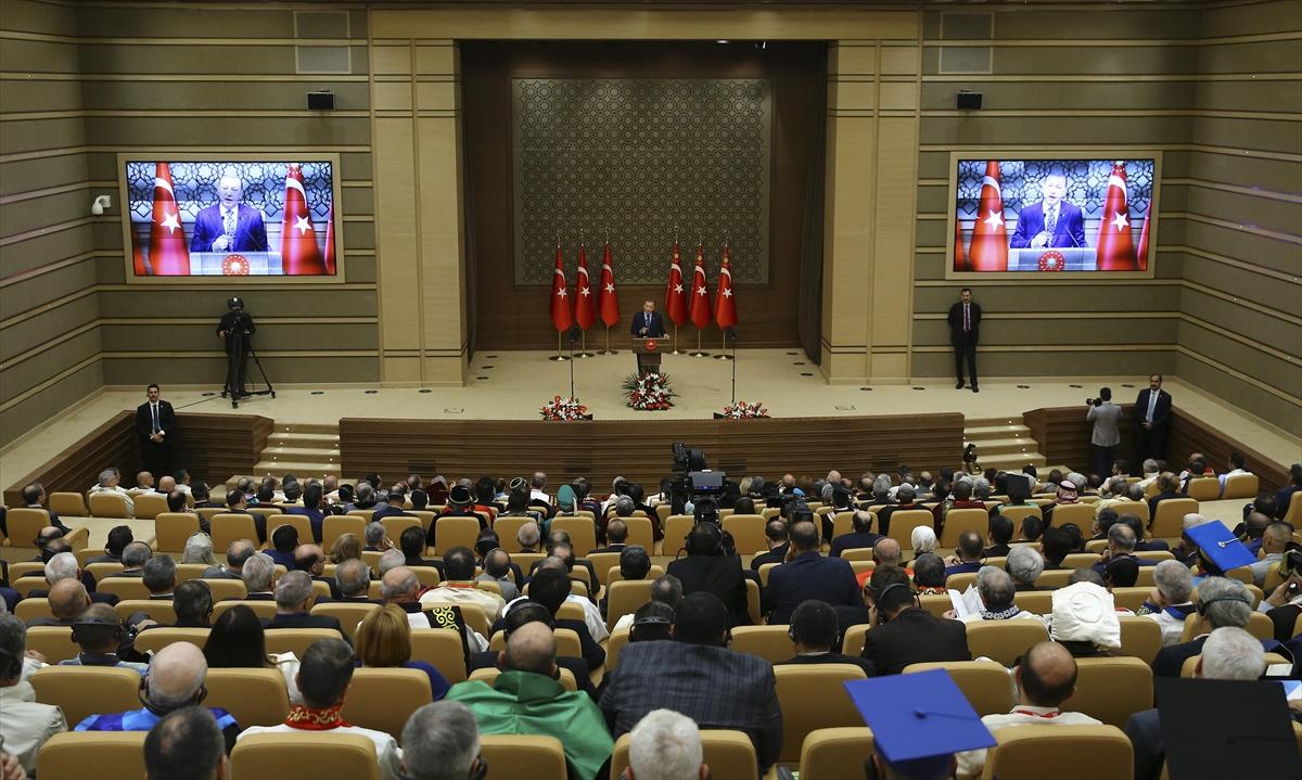 Cumhurbaşkanı'nın İslam Yükseköğretim Alanı konuşması