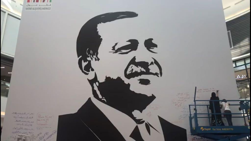 Katarlıların Türkiye ve Erdoğan sevgisi