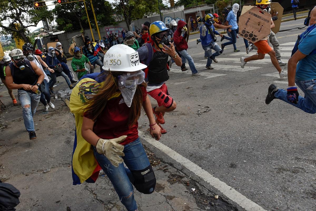 Venezuela'da hükümet karşıtı gösteriler