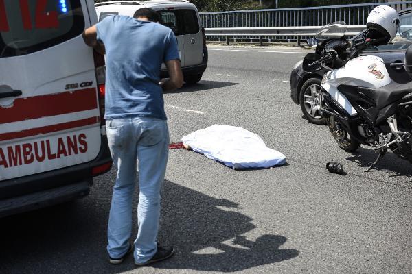 E5'te karşıdan karşıya geçmek istedi, öldü