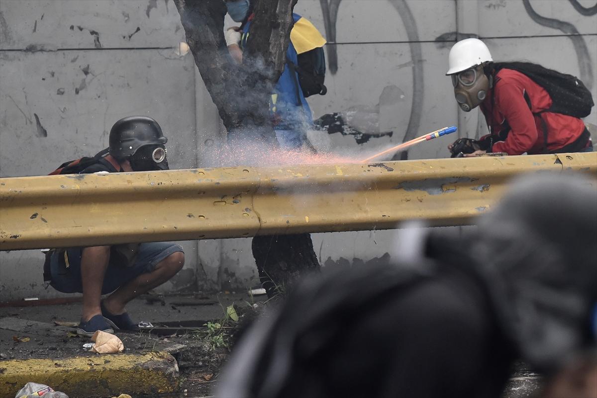 Venezuela'da hükümet karşıtı gösteriler