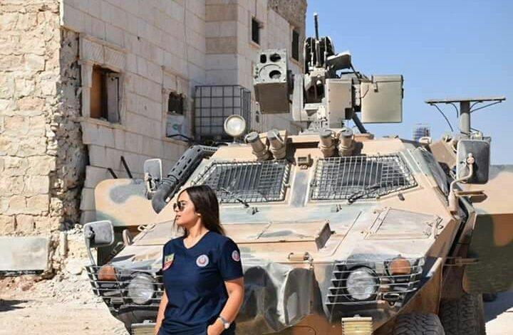 El Bab'da Türk sağlık görevlisi