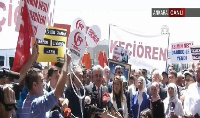 Şehit yakınları, Hayati Yazıcı'ya 'idamı getirin' dedi