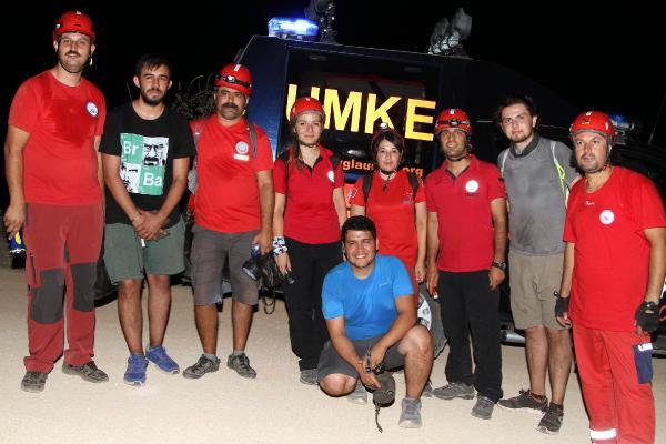 Likya Yolu'nda kaybolan gençleri UMKE buldu