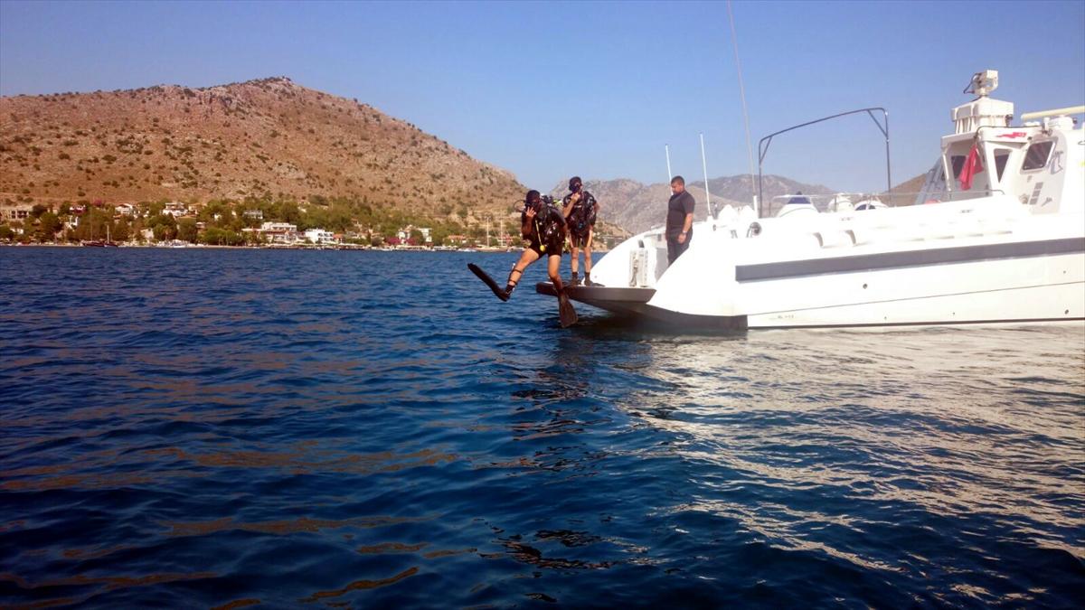 Marmaris'te tekne battı