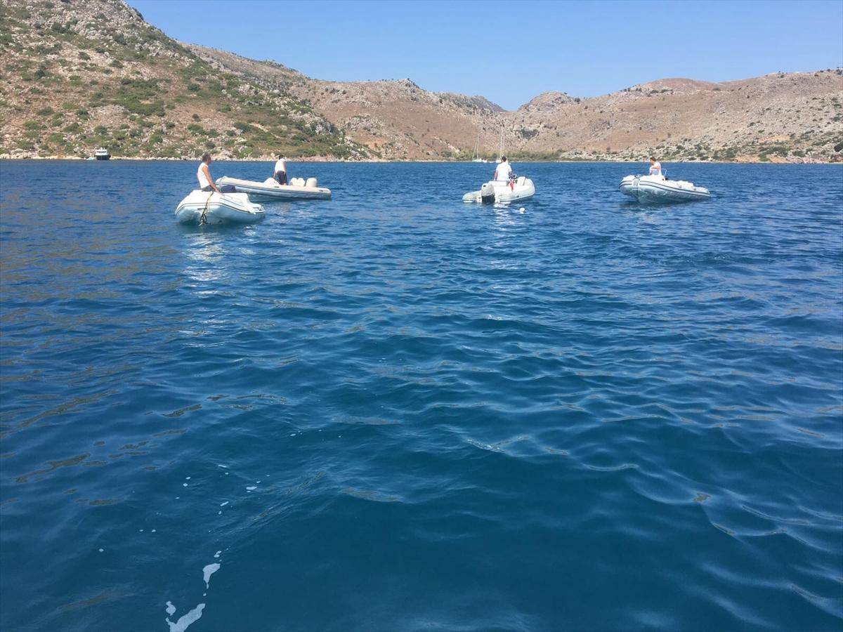 Marmaris'te tekne battı