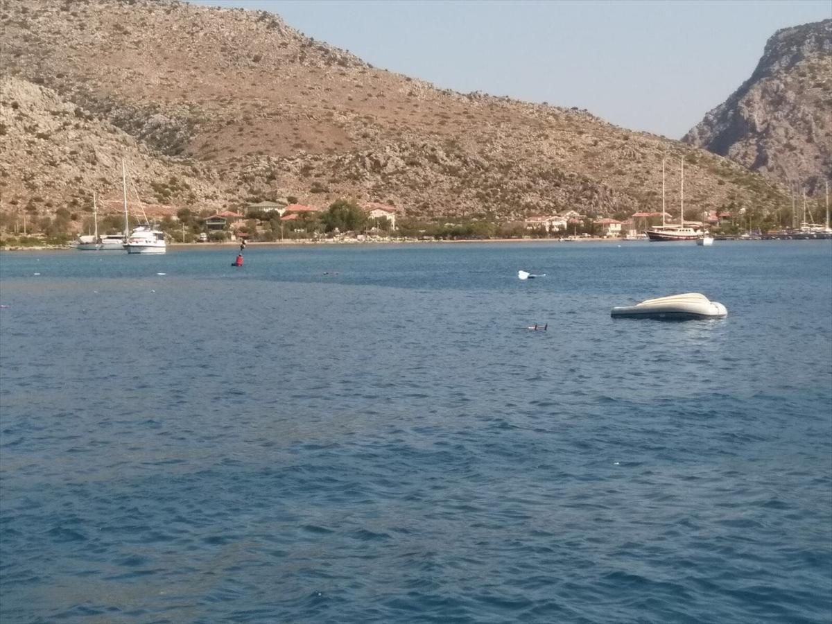 Marmaris'te tekne battı