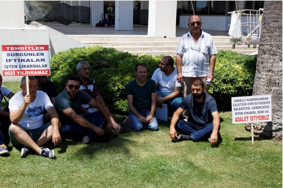 İzmir'de 'hayatı durduralım' eylemi