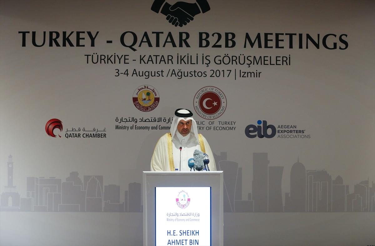 Katarlı iş adamları İzmir'de