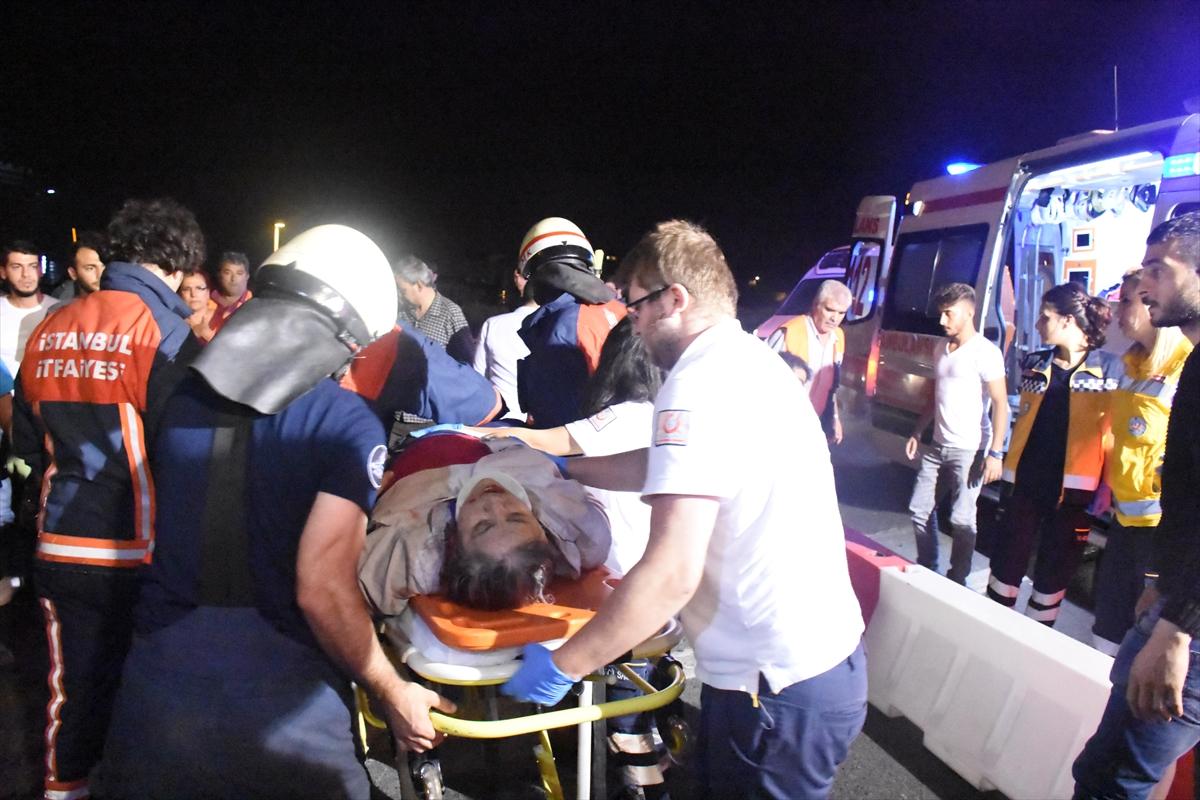 D-100 karayolunda kaza: 1 ölü 1 yaralı