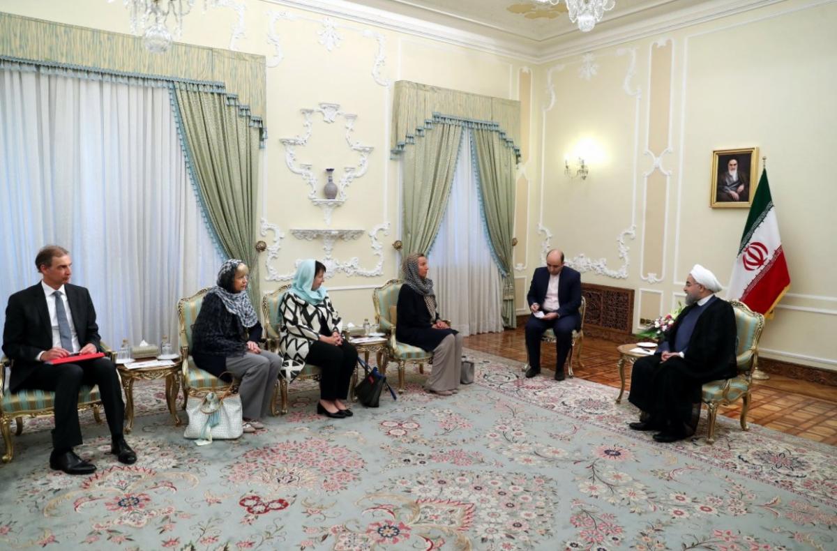 Federica Mogherini İran'da