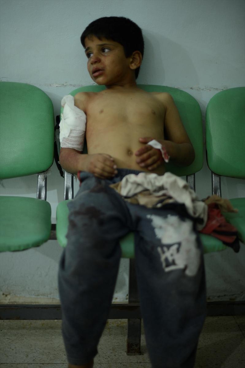 Terör örgütü PKK/PYD'den Mare'ye saldırı