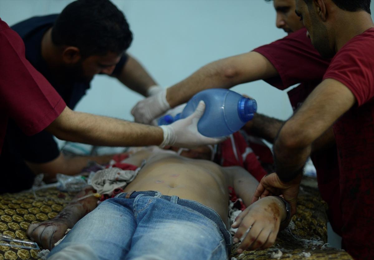 Terör örgütü PKK/PYD'den Mare'ye saldırı