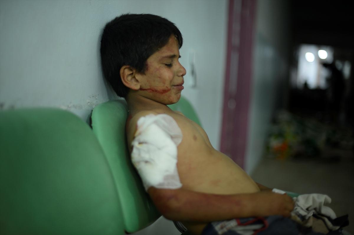 Terör örgütü PKK/PYD'den Mare'ye saldırı