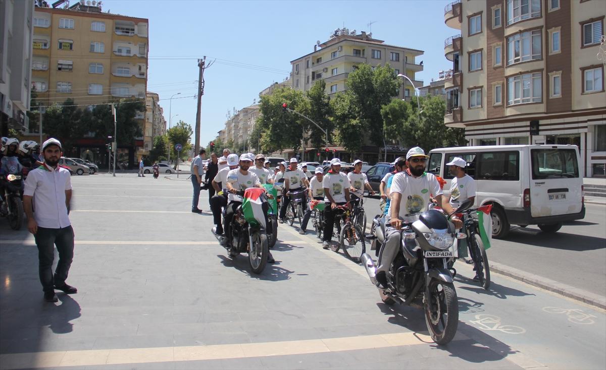 Mescid-i Aksa için pedal çevirdiler