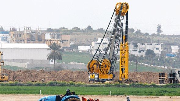 Gazze'de İsrail'in yeraltı duvarları denize uzanacak