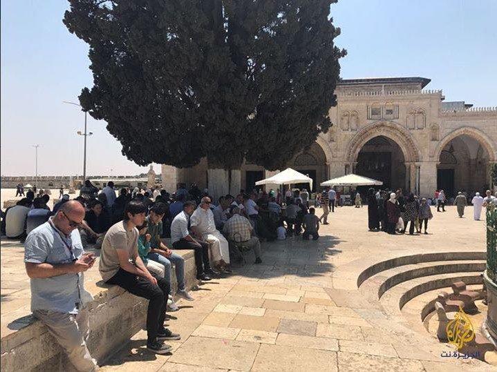 Kudüs'te sakin Cuma