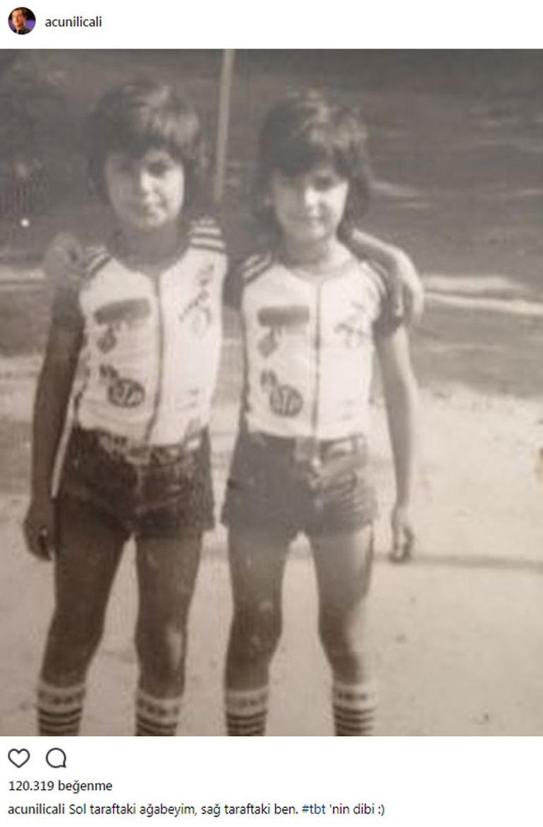 Acun Ilıcalı çocukluk fotoğrafını paylaştı