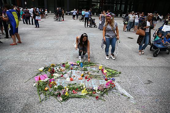 Virginia'daki ırkçı olaylar Chicago'da protesto edildi