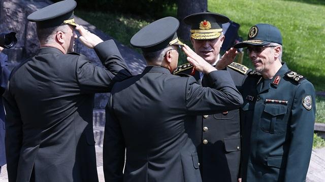 İran Genelkurmayından Türkiye'ye 9 komutanla ziyaret