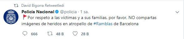 Barselona'da bir araç yayaların arasına daldı